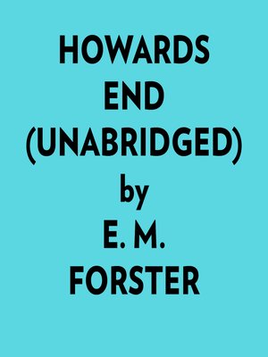 cover image of Howards End (Unabridged)